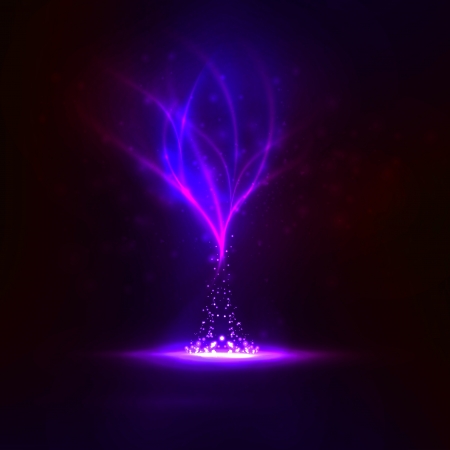 Abstract    Creative dynamic, magic fire Illustrations の写真素材
