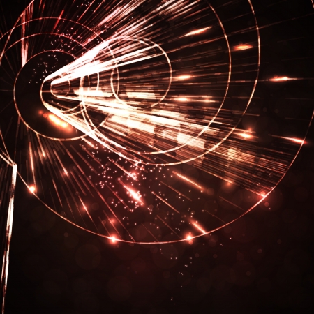 Abstract  background, motion lines, futuristic illustrationの写真素材