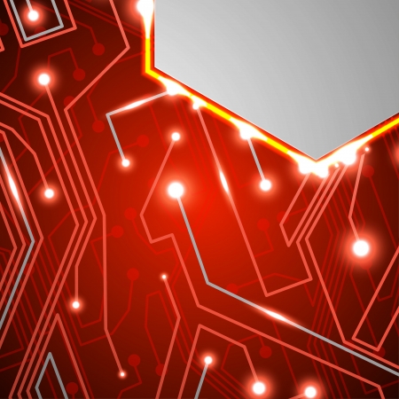circuit board background, technology illustrationのイラスト素材