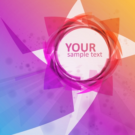 Abstract vector background, colorful elements - editable eps10 のイラスト素材