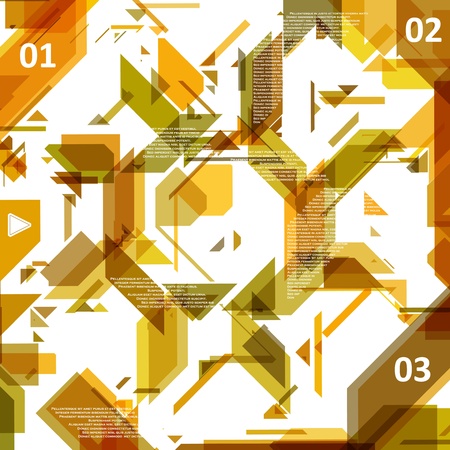 High Tech design for infographics, website template, vector illustration eps10 のイラスト素材