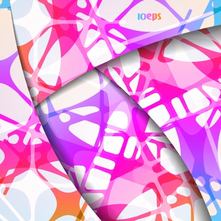 Colorful vector background, abstract style illustration のイラスト素材
