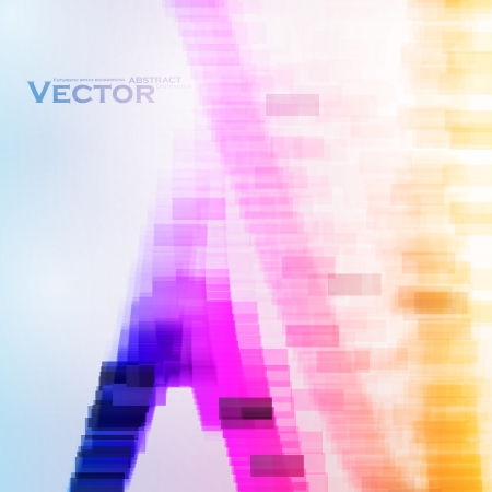Abstract vector background, colorful elementsのイラスト素材