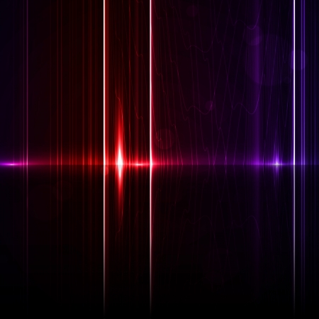 Technology template  Neon abstract, reflection lines vector backgrounds eps10のイラスト素材