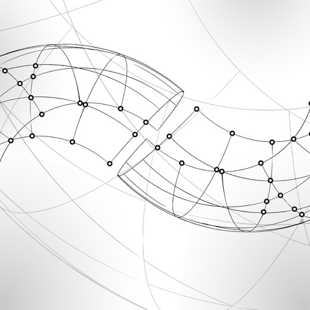 Abstract background,  technology illustration, stylish conceptのイラスト素材
