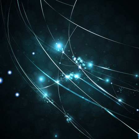 Abstract background, shiny space, futuristic wave illustrationのイラスト素材