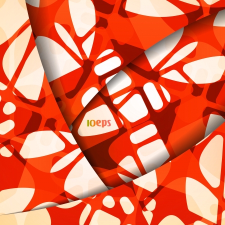 Colorful vector background, abstract style illustrationのイラスト素材