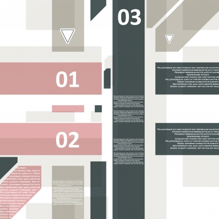 High Tech design for infographics, website templateのイラスト素材