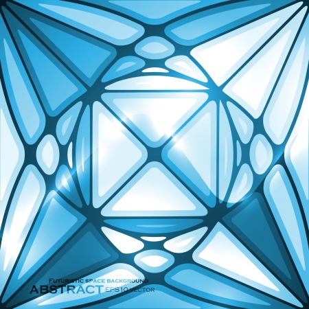 Colorful abstract vector background, creative mosaic illustration のイラスト素材