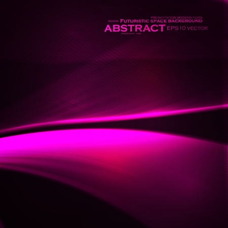 Abstract vector background, futuristic wavy illustration, colorful element - editables のイラスト素材