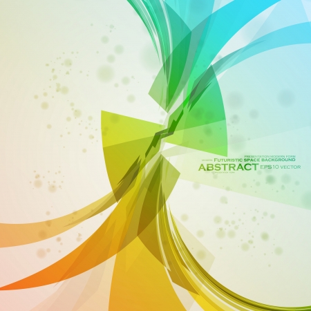 Colorful abstract vector background, creative futuristic illustration eps10のイラスト素材