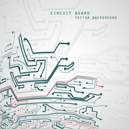 Circuit board vector background, technology illustration eps10のイラスト素材