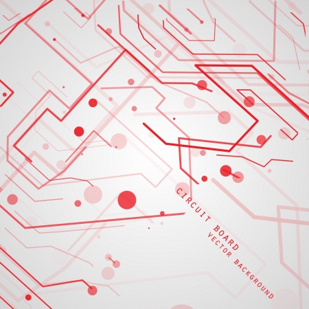 Circuit board vector background, technology illustration eps10のイラスト素材