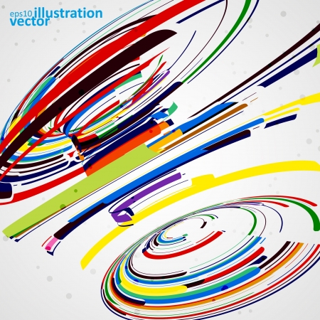 Futuristic abstract shape illustration, technology vector background eps10のイラスト素材