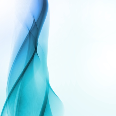 Abstract blue background,  futuristic wavy  illustrationの写真素材