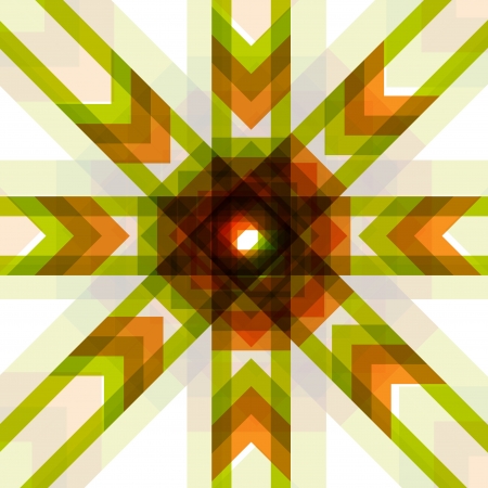 Colorful abstract background, futuristic geometric shapes illustrationのイラスト素材