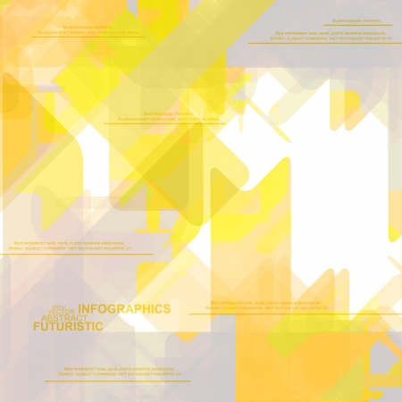 High Tech design for infographics, website template, vector illustration のイラスト素材