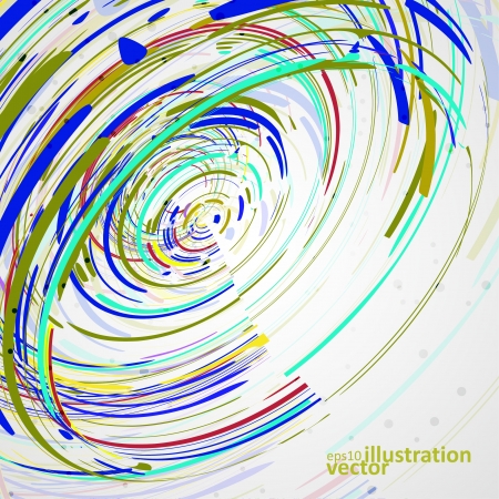 Colorful elements vector background, creative style illustrationのイラスト素材