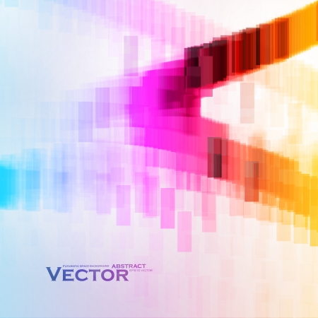 Abstract vector background, colorful elementsのイラスト素材