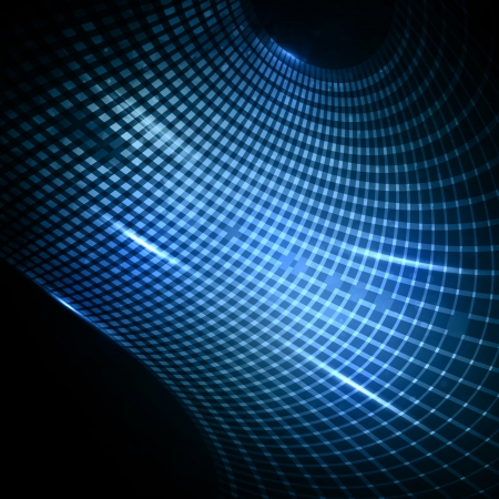 Abstract futuristic illustration, creative dynamic element の写真素材