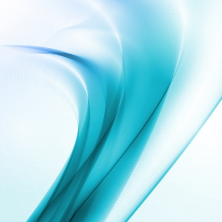 Abstract blue background,  futuristic wavy illustration の写真素材