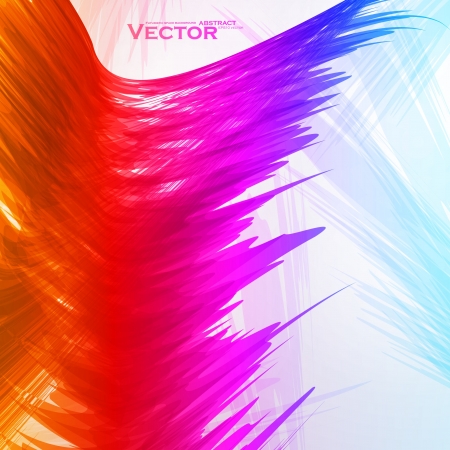 Colorful abstract vector background, creative style illustrationのイラスト素材