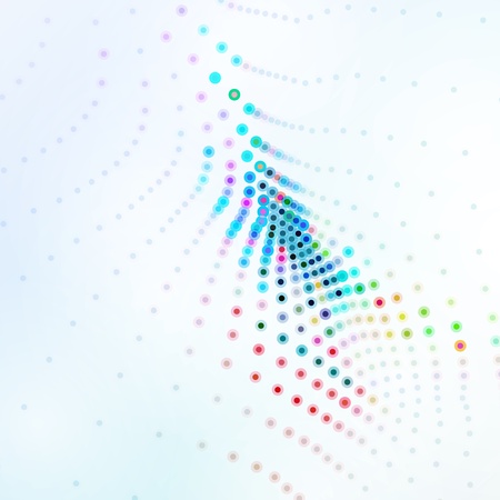 Abstract colorful, creative composition illustration の写真素材