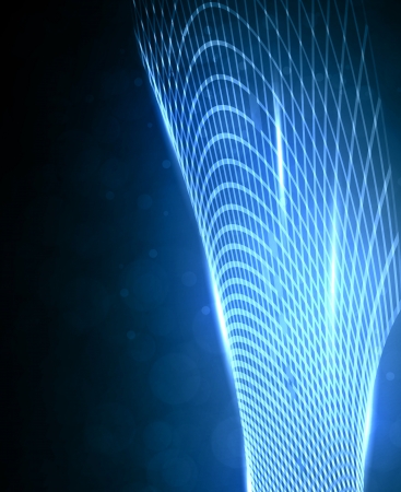 Abstract futuristic illustration, creative dynamic element の写真素材