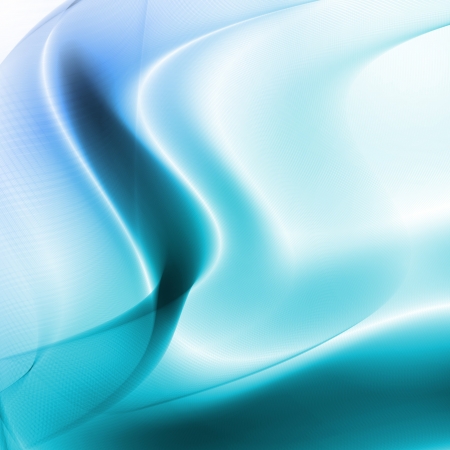 Abstract blue background,  futuristic wavy illustration の写真素材