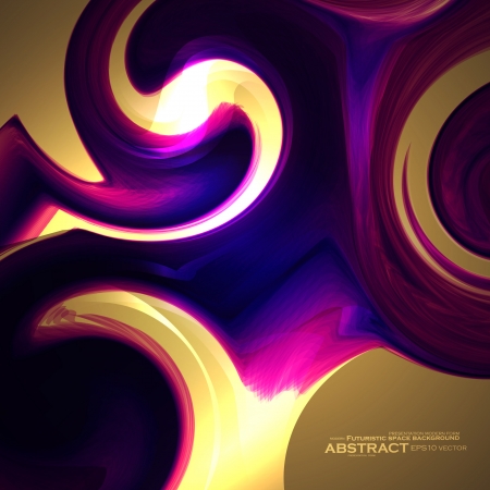 Abstract colorful background, futuristic vector illustration のイラスト素材