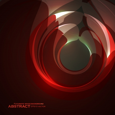 Abstract red vector background, futuristic style illustrationのイラスト素材