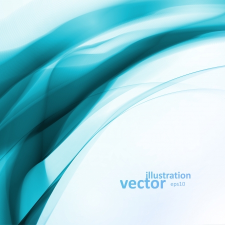 Abstract blue background,  futuristic wavy vector  のイラスト素材