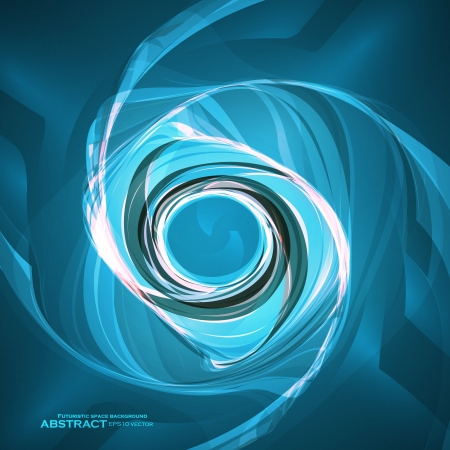 Abstract waving background, futuristic style  のイラスト素材