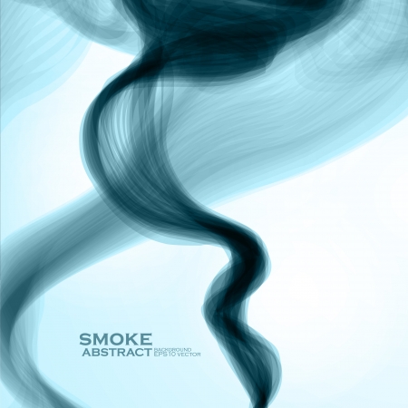 Blue smoke background. Abstract  vector illustration eps10のイラスト素材