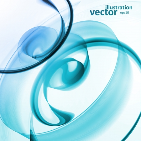 Abstract blue, wave vector background, futuristic illustration eps10のイラスト素材