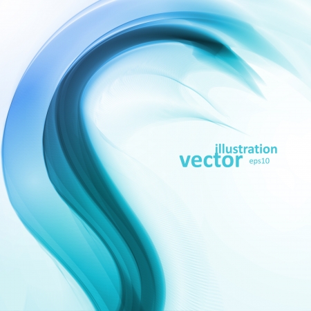 Abstract blue background,  futuristic wavy vector illustration eps10のイラスト素材