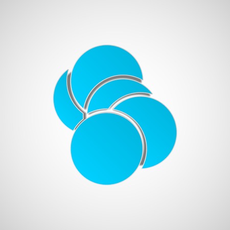 High Tech design for science, abstract style symbolの写真素材