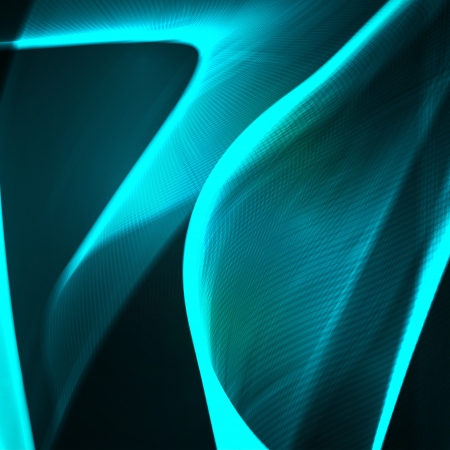 Abstract, futuristic wavy illustration, colorful element.の写真素材