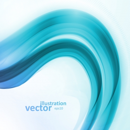 Abstract blue background,  futuristic wavy vector illustration のイラスト素材