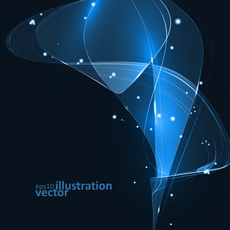   Creative dynamic element,  light lines Illustrations.のイラスト素材