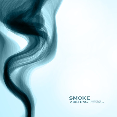 Blue smoke background. Abstract  vector illustration eps10のイラスト素材