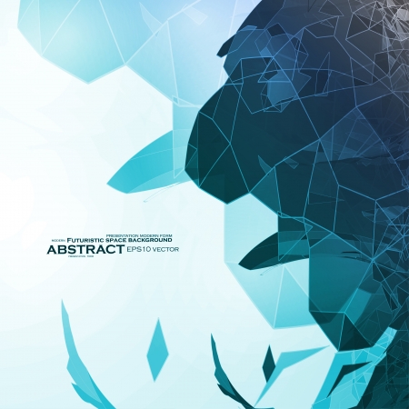 Abstract geometric illustration のイラスト素材