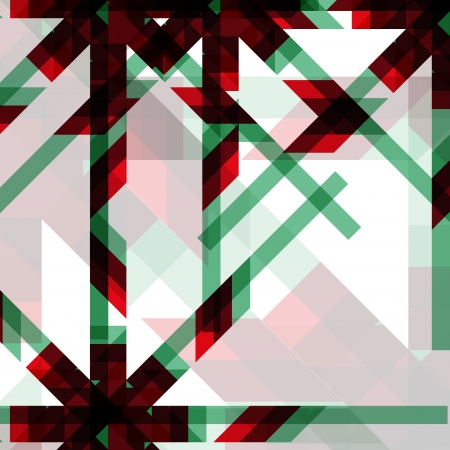Colorful abstract background, futuristic geometric shapes illustrationの写真素材