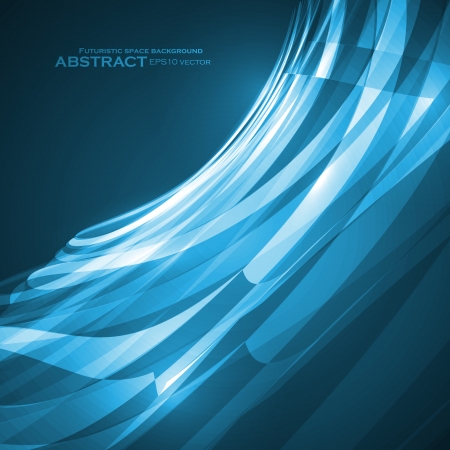 Abstract blue vector illustration, technology background eps10のイラスト素材