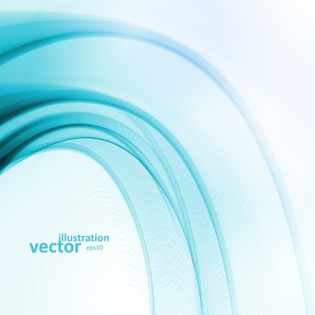 Abstract blue background,  futuristic wavy のイラスト素材
