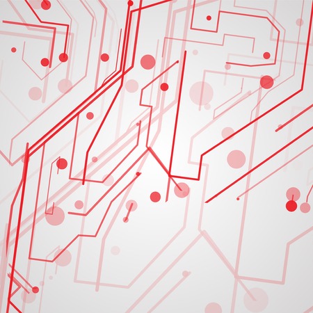 Circuit board background, technology illustrationの写真素材