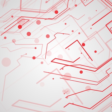 Circuit board background, technology illustrationの写真素材