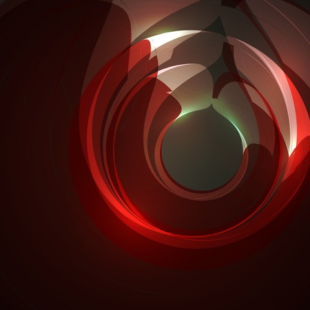 Abstract red background, futuristic style illustrationの写真素材