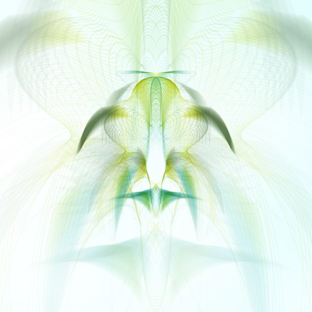 Abstract wave background, futuristic illustrationの写真素材