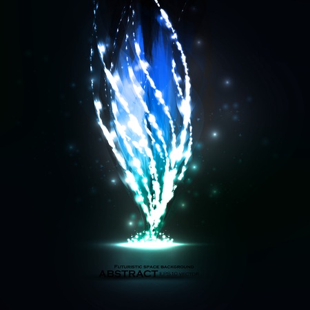 Abstract vector eps10  Creative dynamic element, light lines Illustrations のイラスト素材